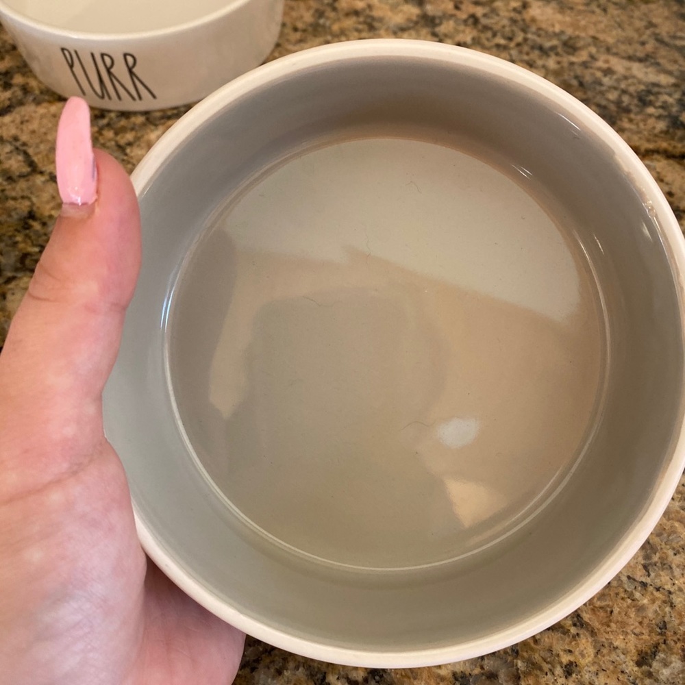 rae dunn cat bowl